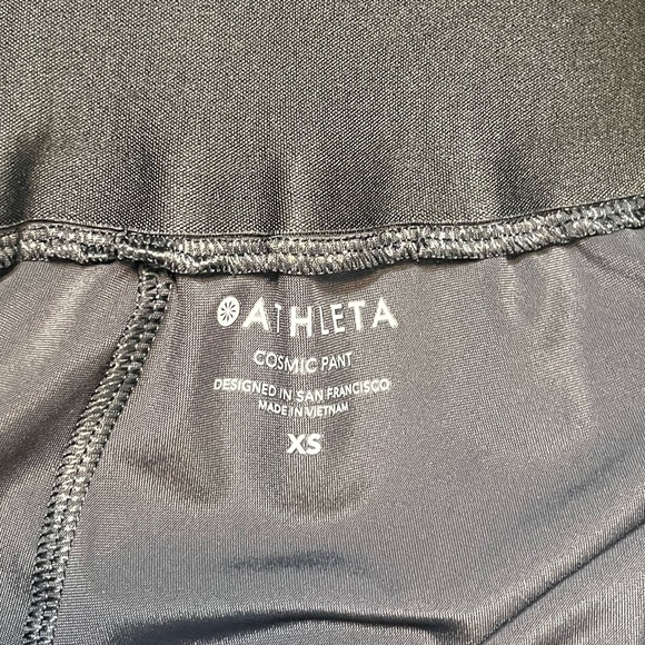 Athleta Cosmic Pant Size XS Black - Picture 7 of 7